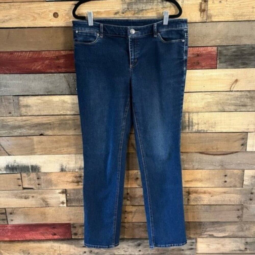 Christopher And Banks Dark‎ Wash Jeans Size 10